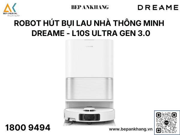 Robot hút bụi lau nhà thông minh Dreame L10s Ultra Gen 3.0